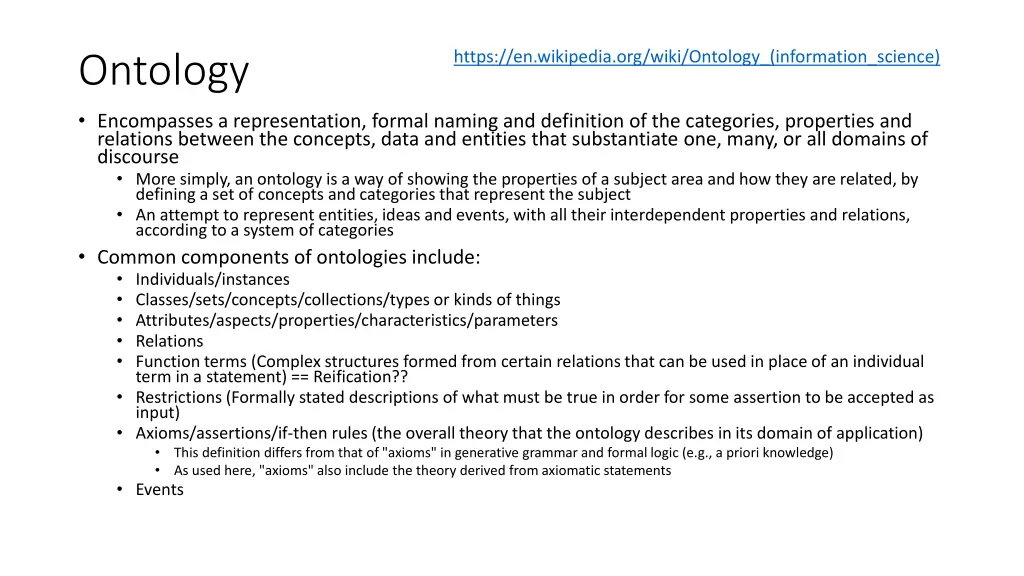 https en wikipedia org wiki ontology information