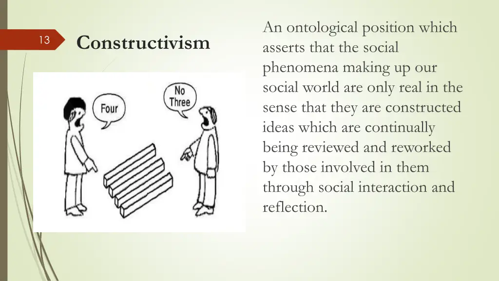 an ontological position which asserts that