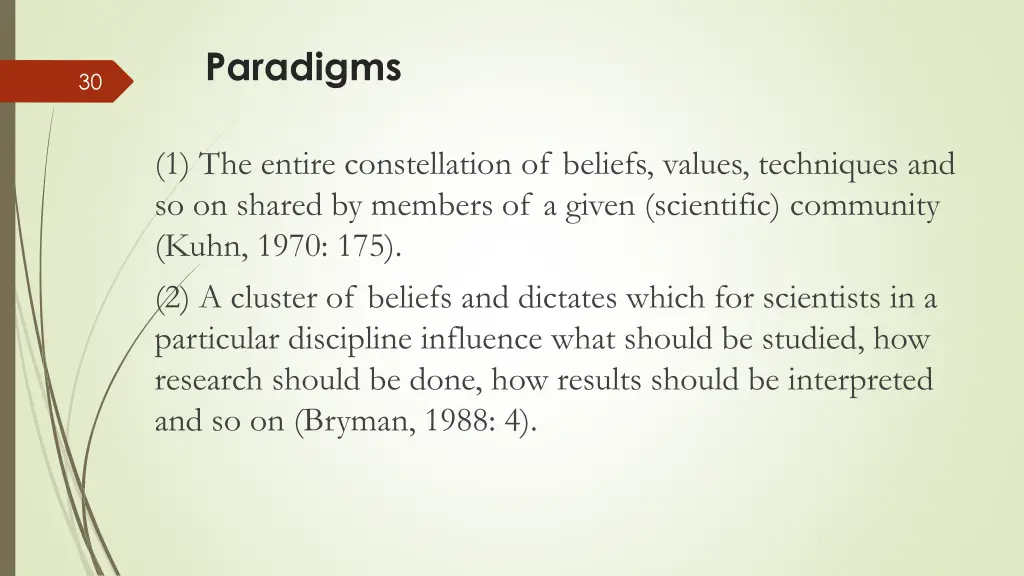 paradigms