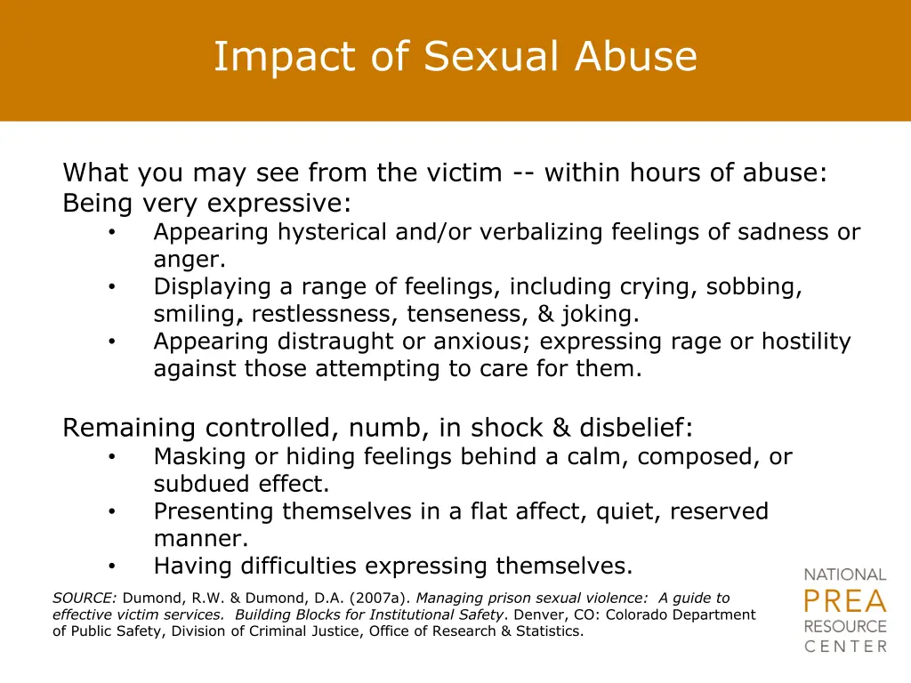impact of sexual abuse 1