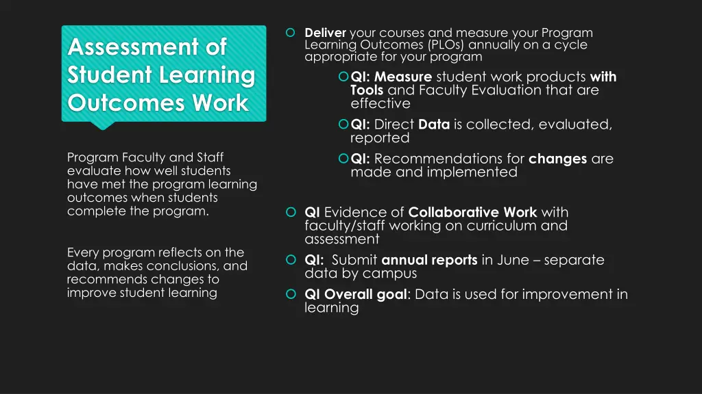 deliver your courses and measure your program