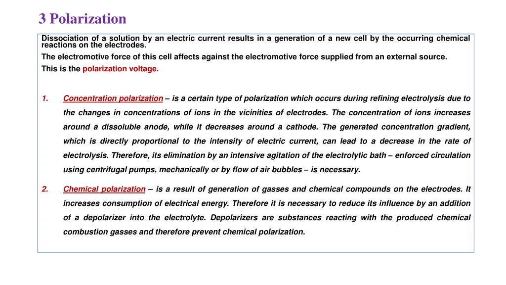 3 polarization
