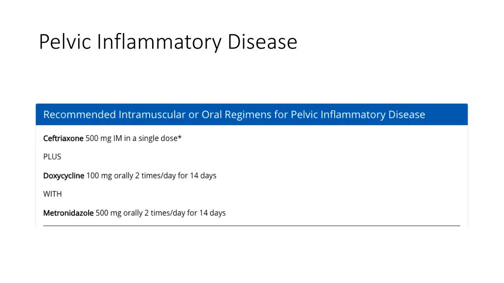 pelvic inflammatory disease