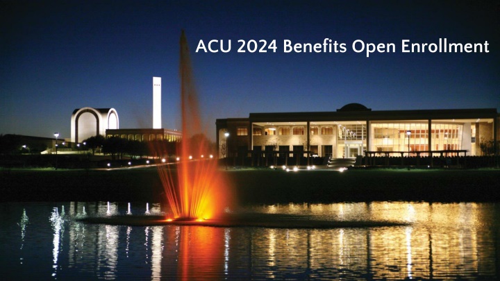 acu 2024 benefits open enrollment