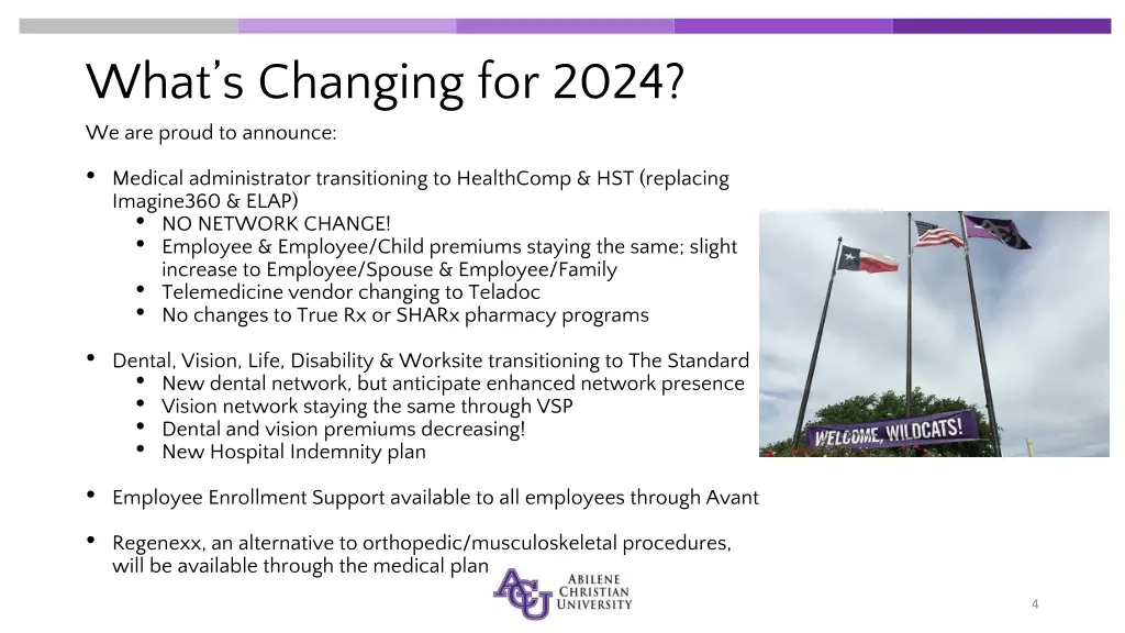 what s changing for 2024 we are proud to announce