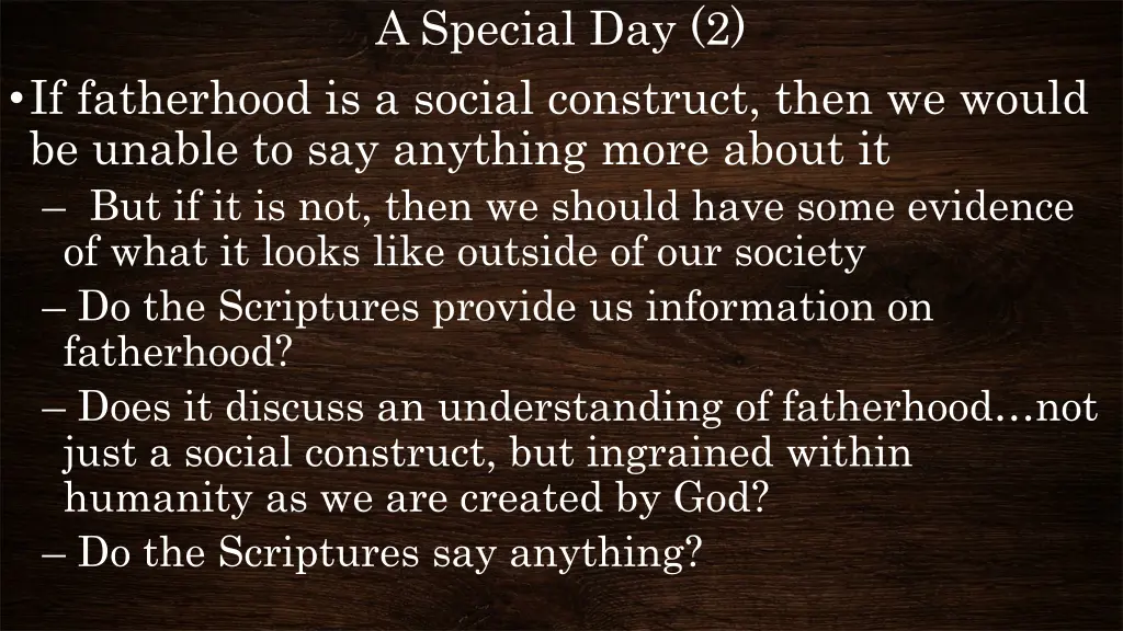 a special day 2