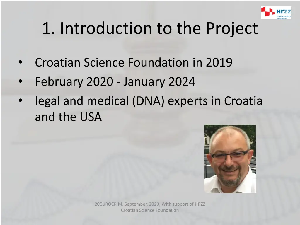 1 introduction to the project