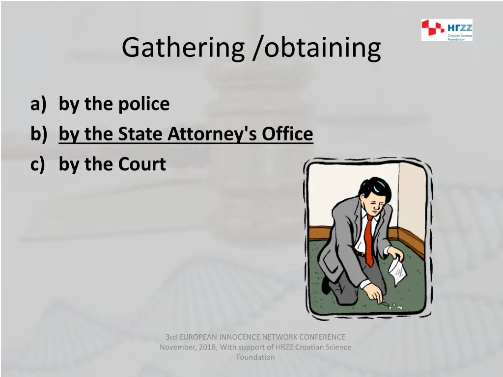 gathering obtaining 1