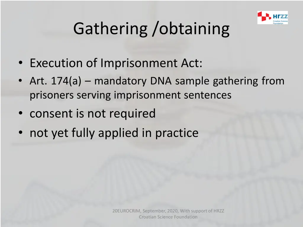 gathering obtaining 4