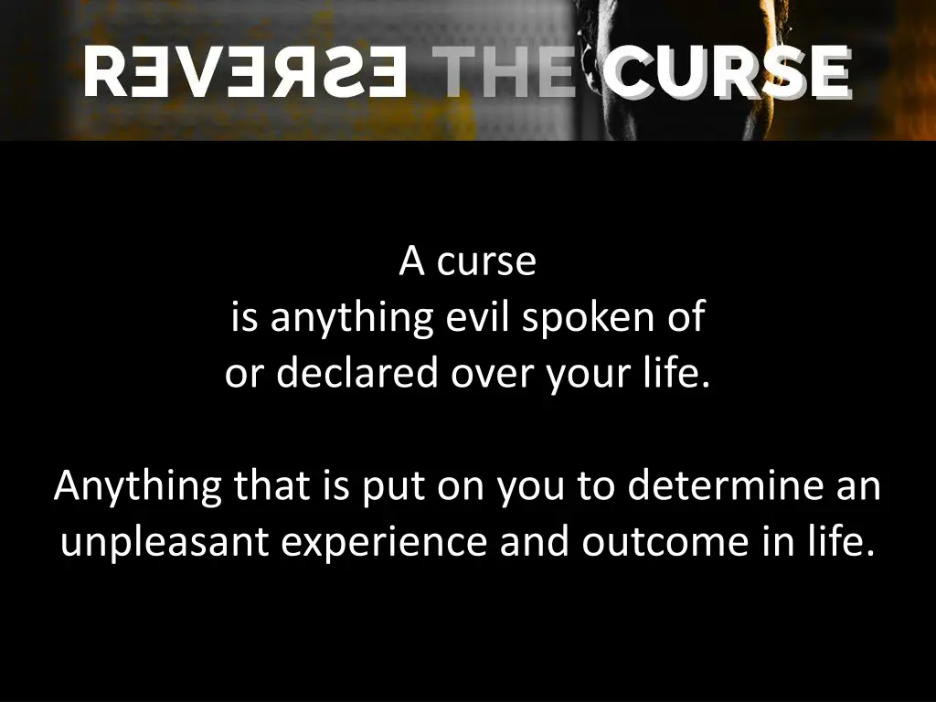 a curse