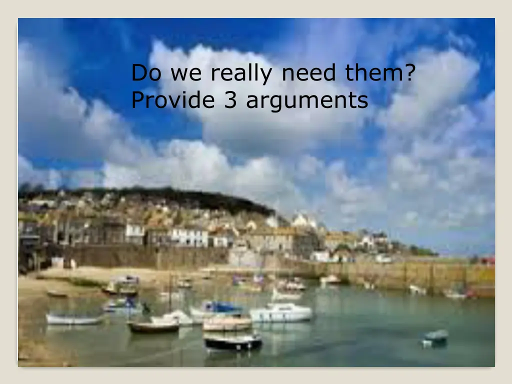 do we really need them provide 3 arguments