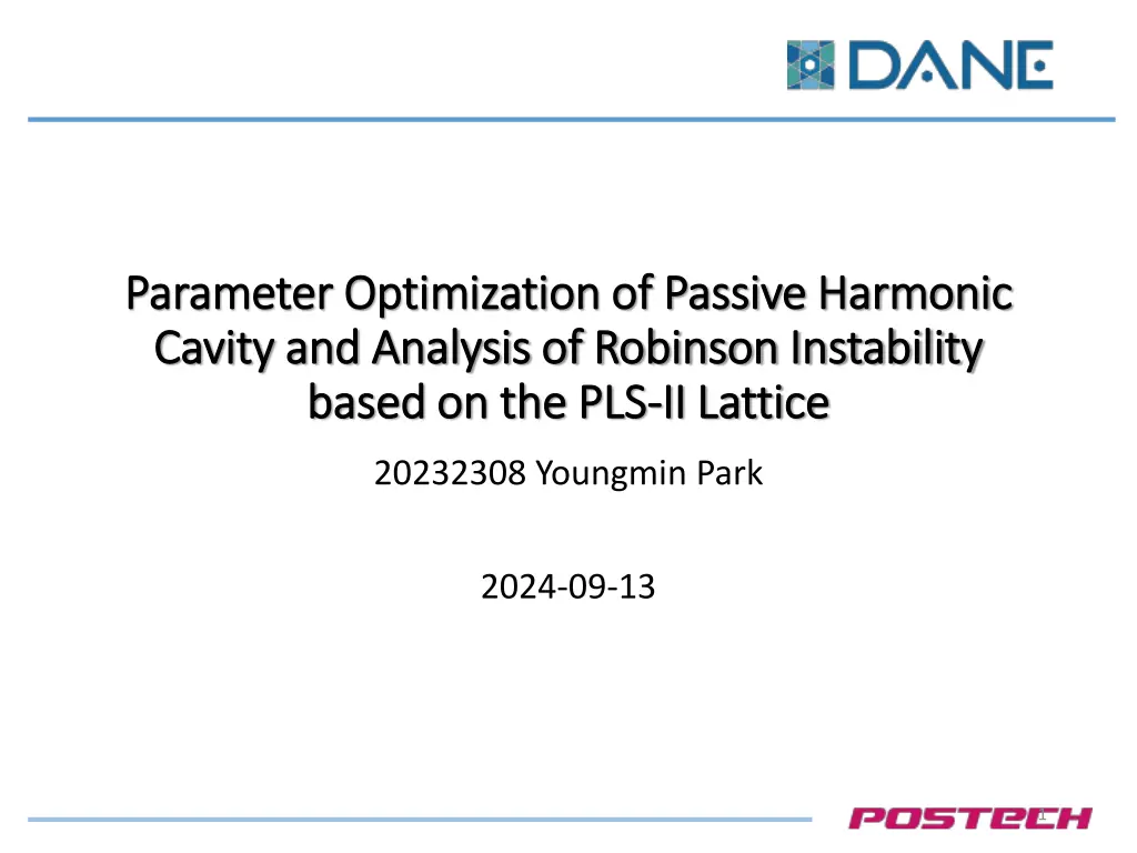 parameter optimization of passive harmonic
