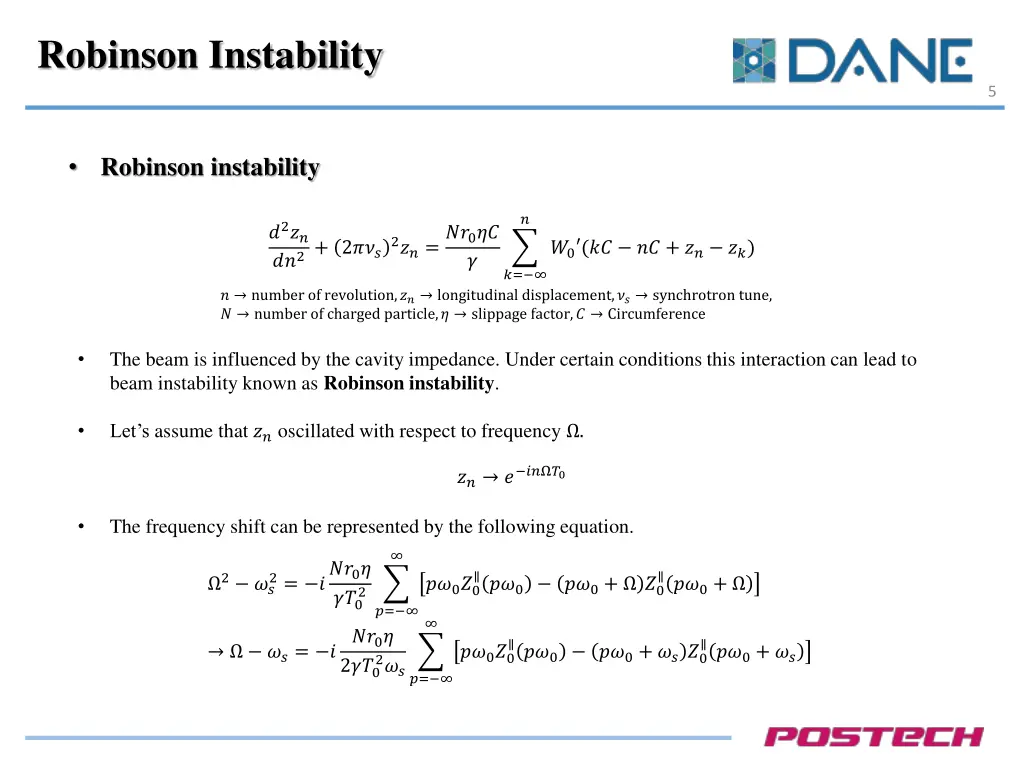 robinson instability 2