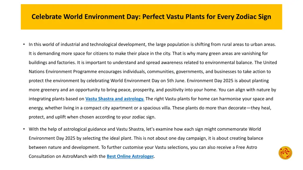 celebrate world environment day perfect vastu 1