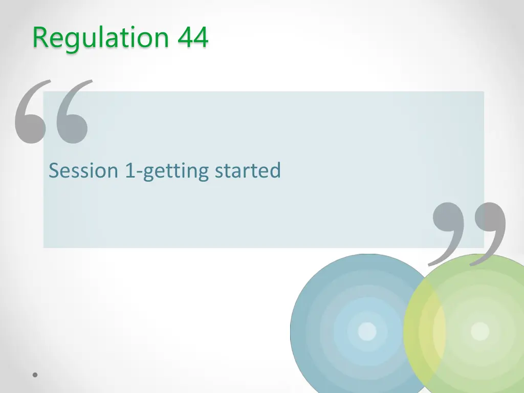 regulation 44
