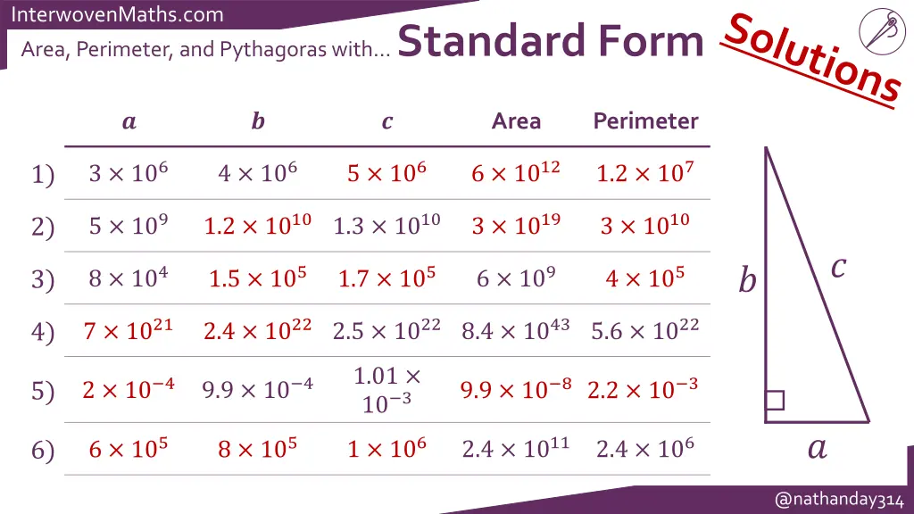 interwovenmaths com area perimeter and pythagoras 1