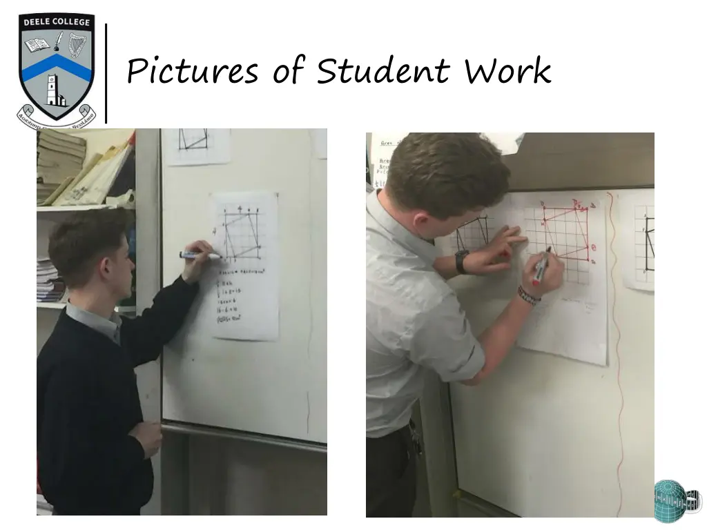 pictures of student work