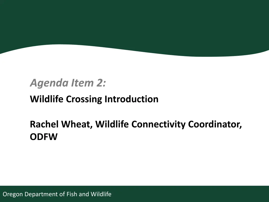 agenda item 2