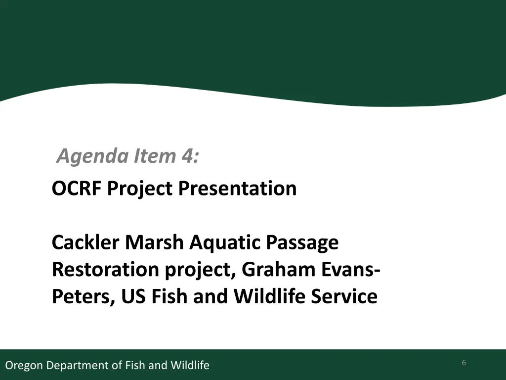 agenda item 4
