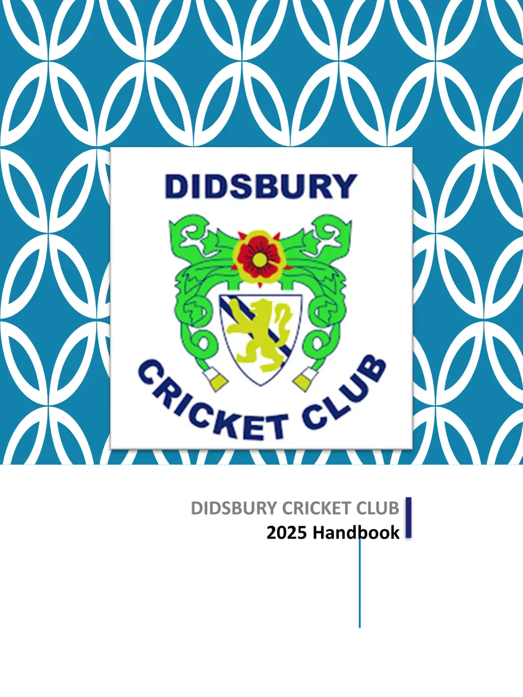 didsbury cricket club 2025 handbook