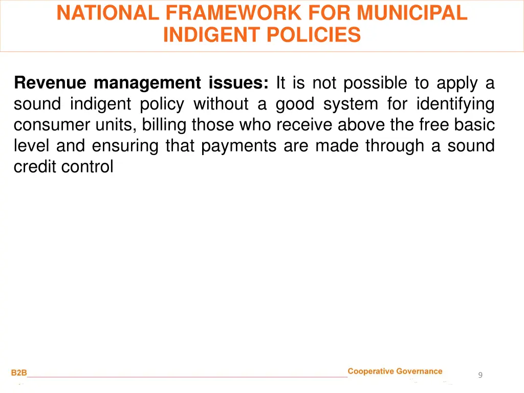 national framework for municipal indigent policies 2