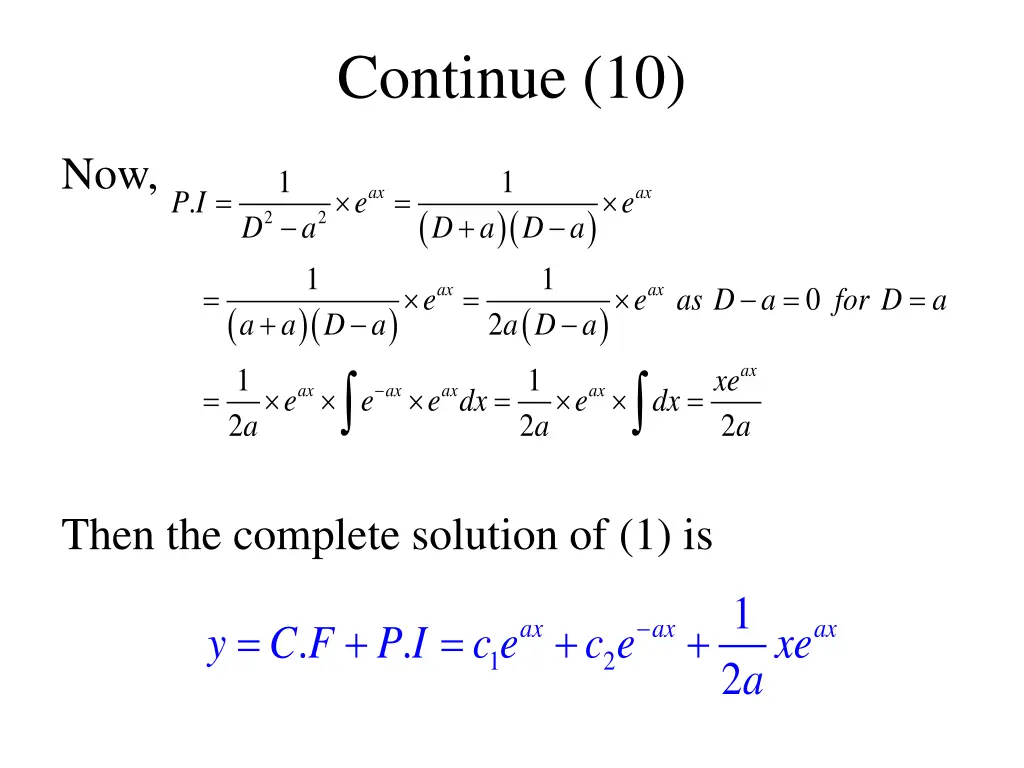 continue 10