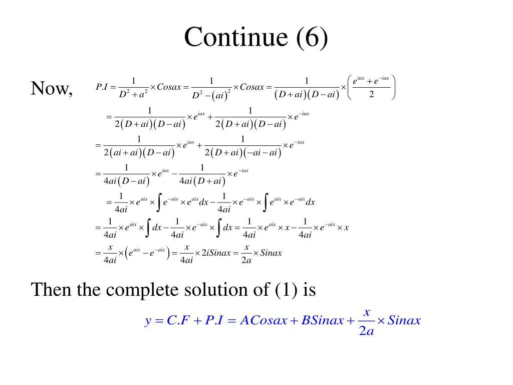 continue 6