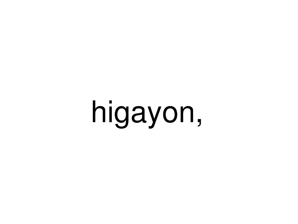 higayon