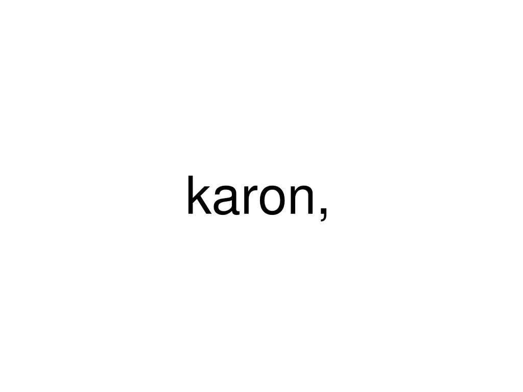 karon