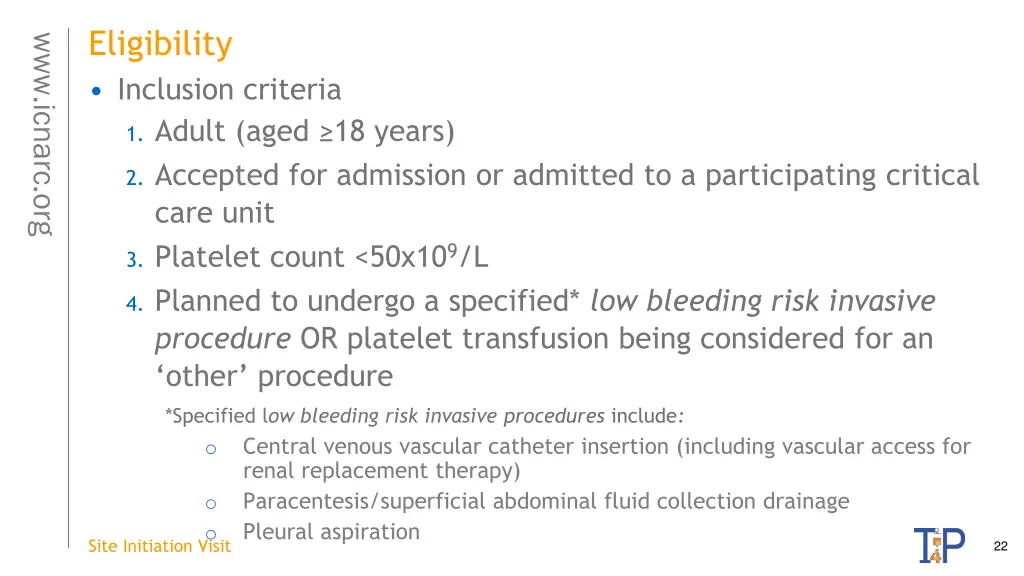 eligibility inclusion criteria 1 adult aged