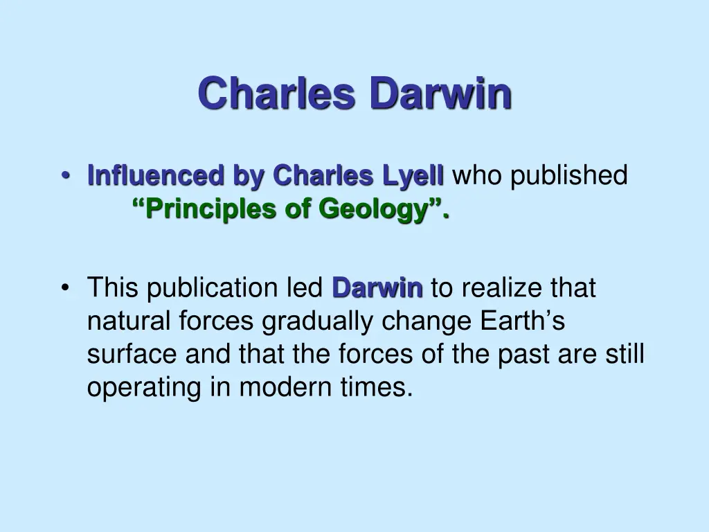 charles darwin
