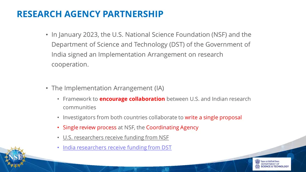 research agency partnership