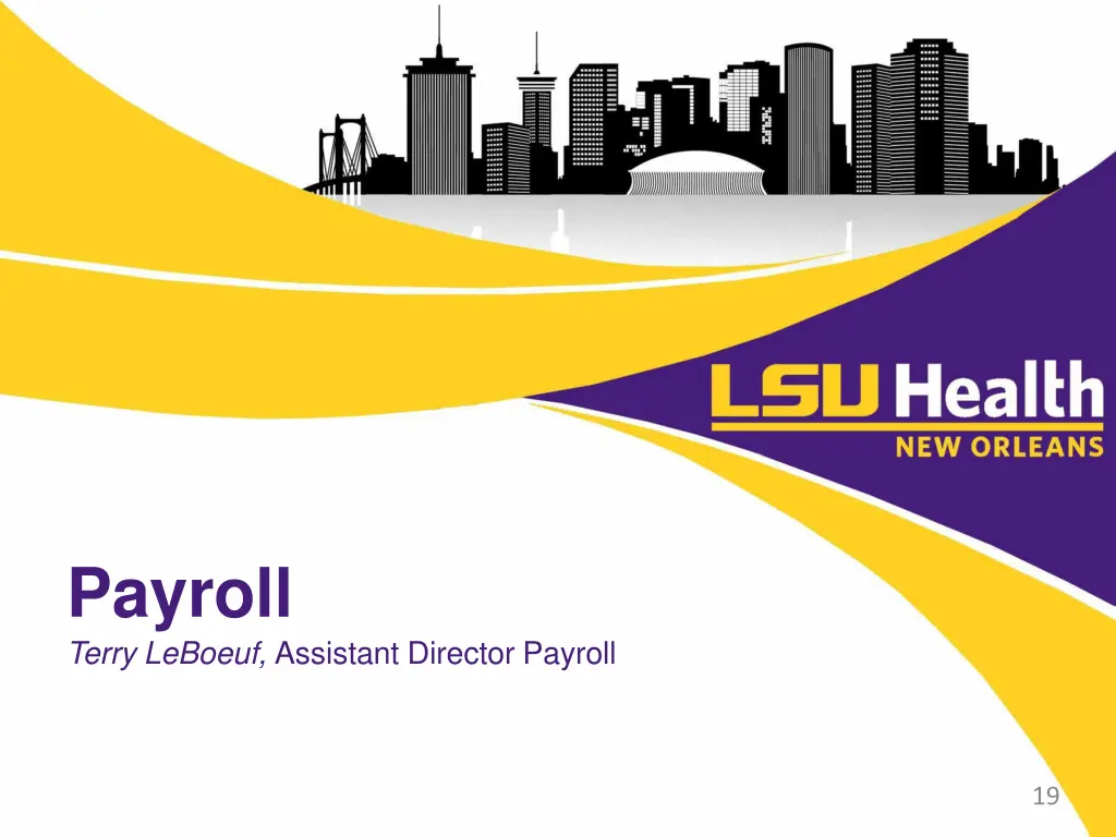 payroll terry leboeuf assistant director payroll