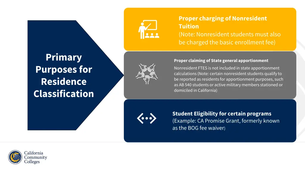 proper charging of nonresident tuition note