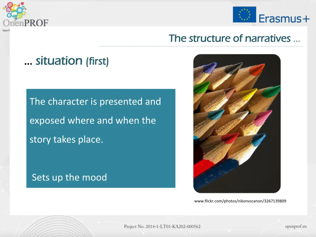 the the structure structure of of narratives 1