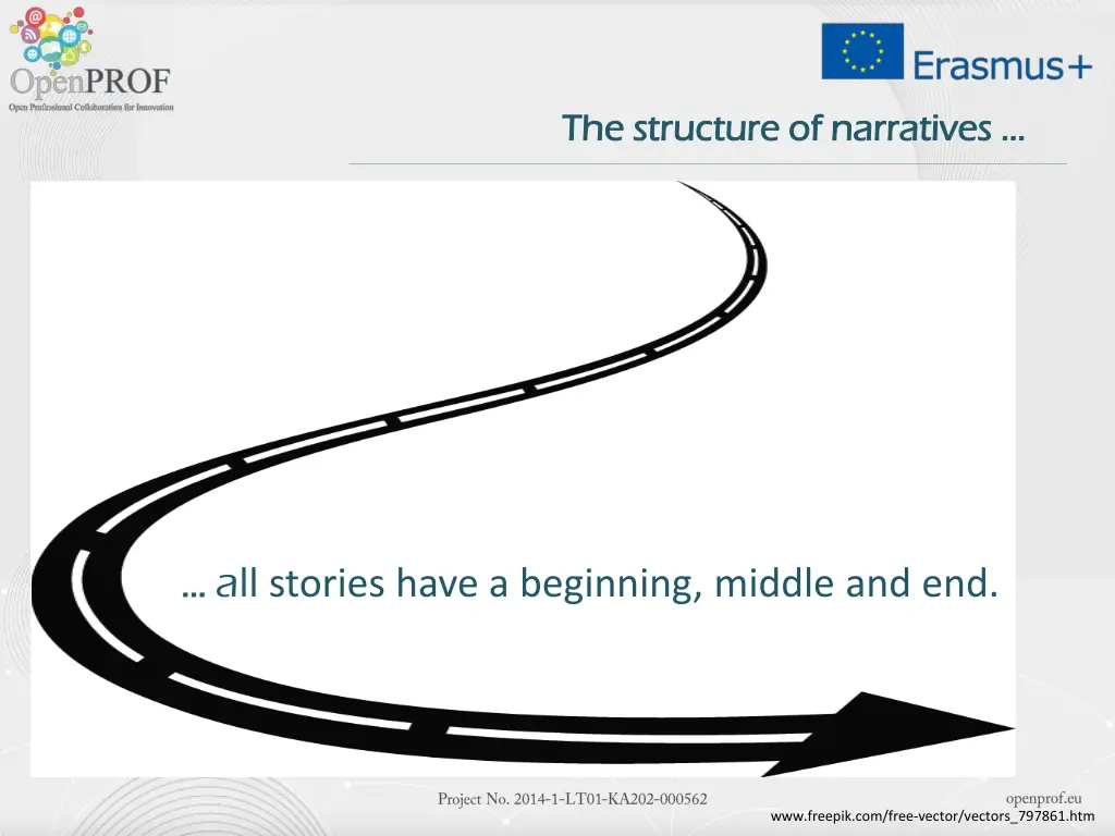 the the structure structure of of narratives