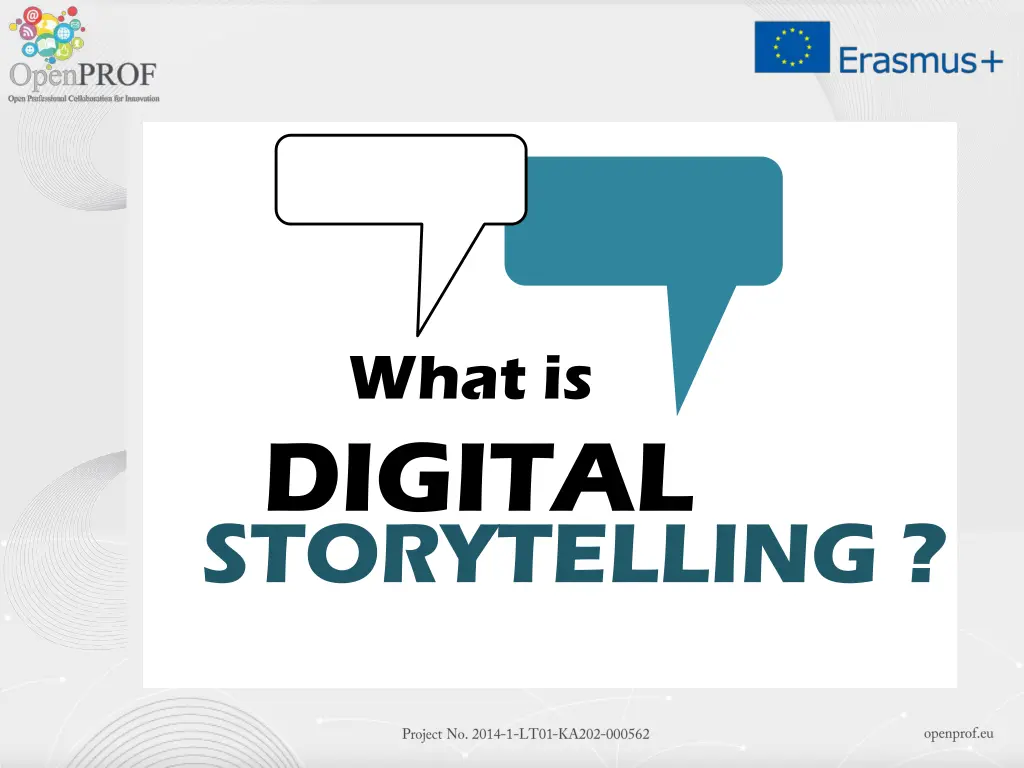 what is digital storytelling
