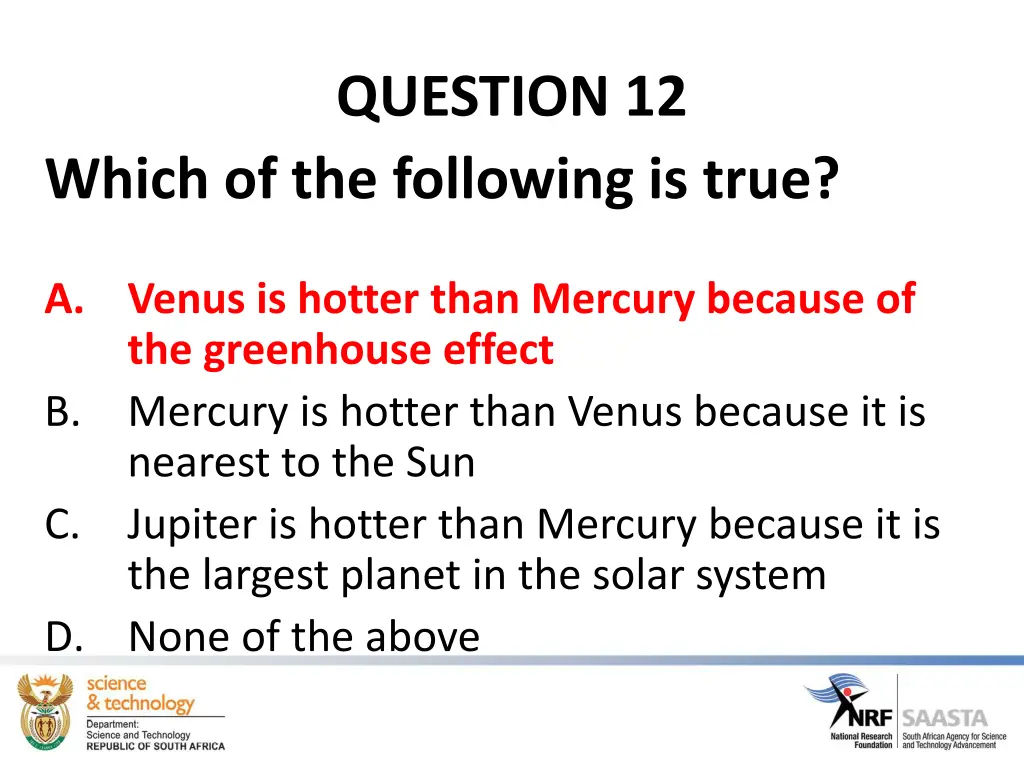 question 12
