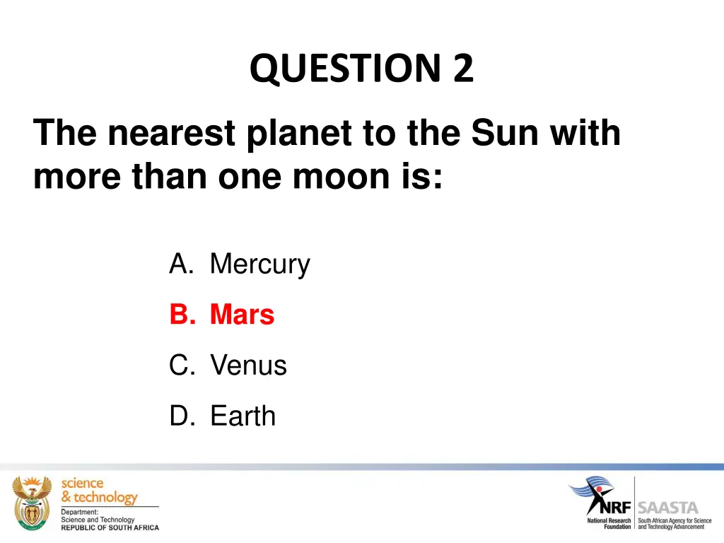 question 2 1