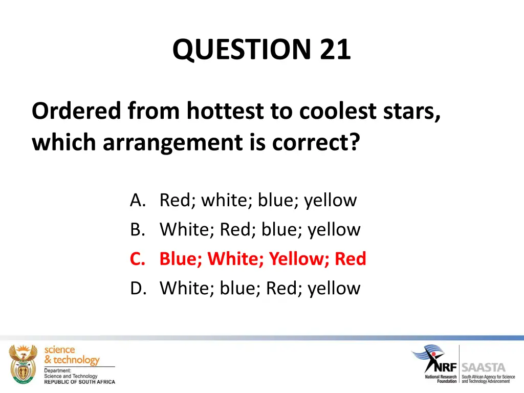 question 21