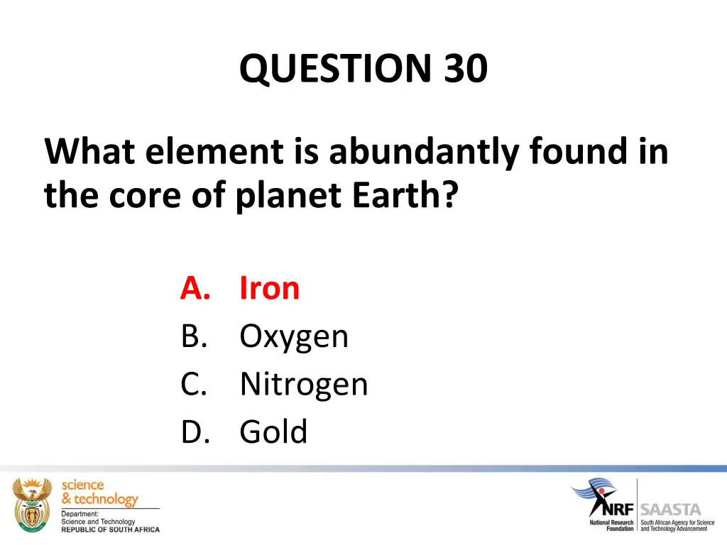 question 30