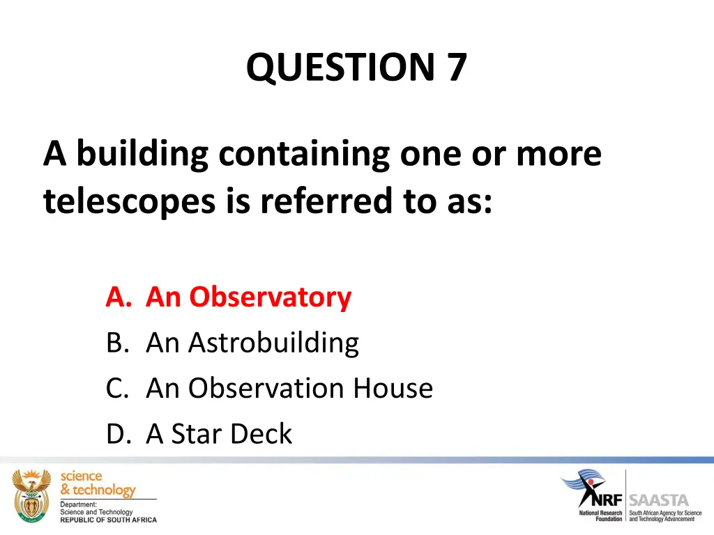 question 7