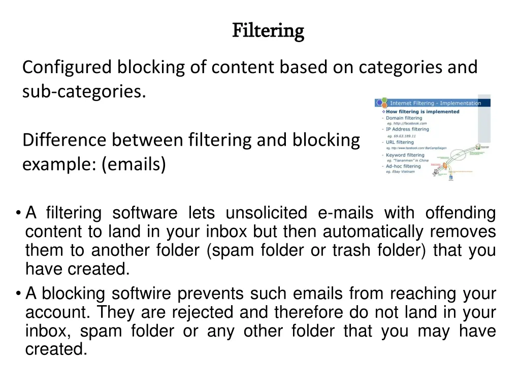 filtering filtering