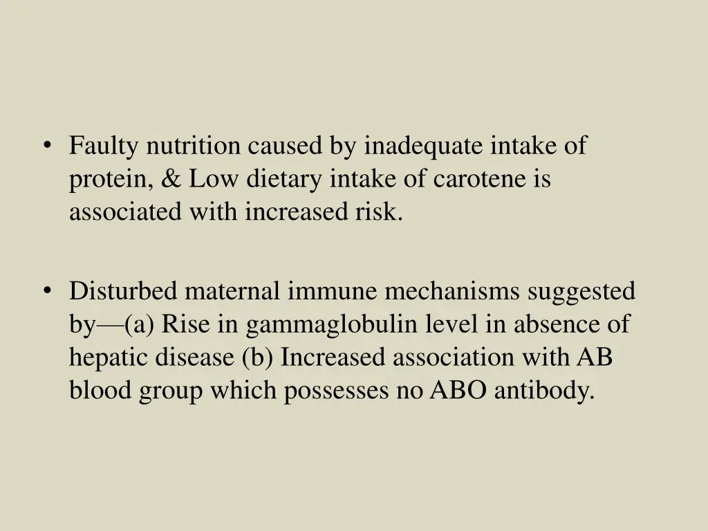 faulty nutrition caused by inadequate intake