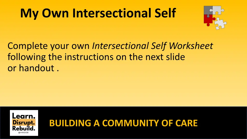 my own intersectional self