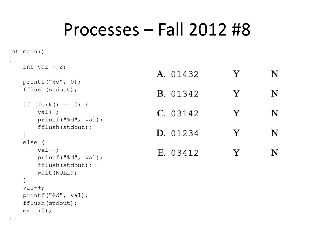processes fall 2012 8
