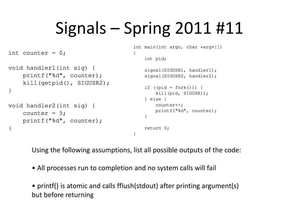 signals spring 2011 11