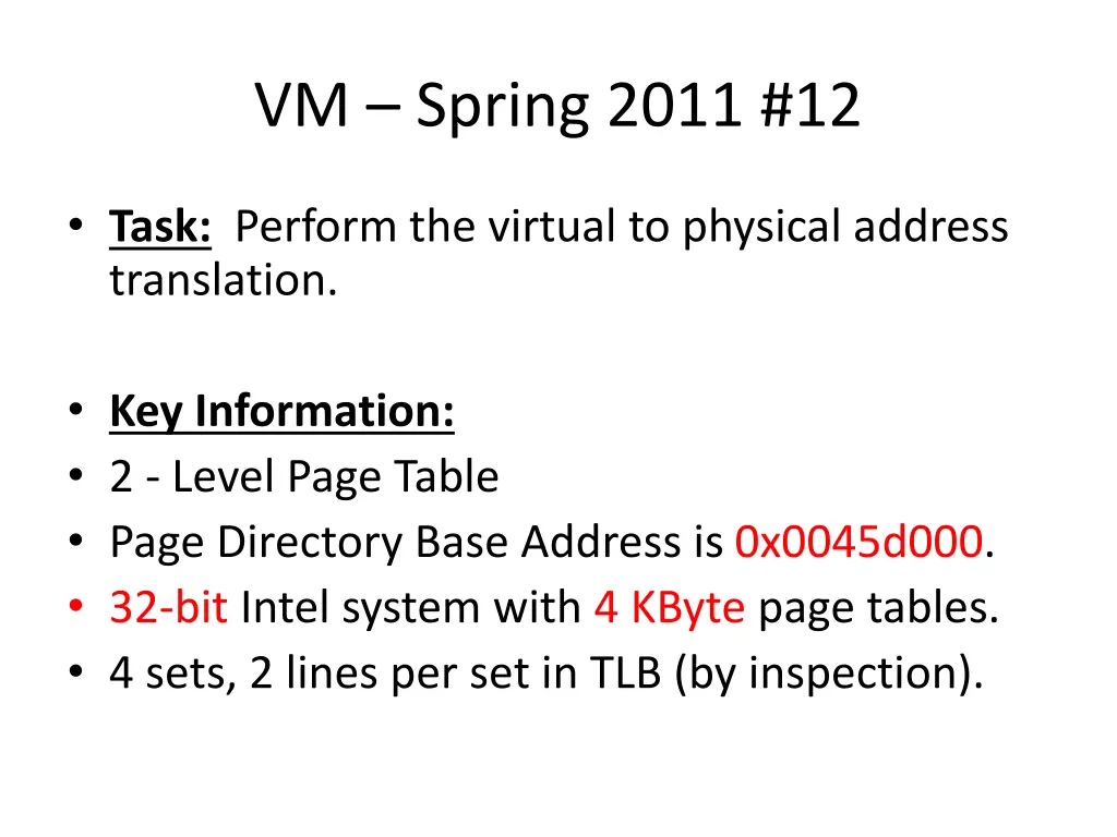vm spring 2011 12