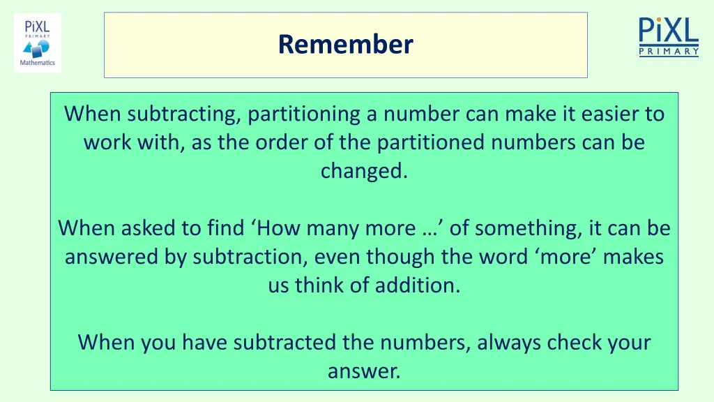 remember