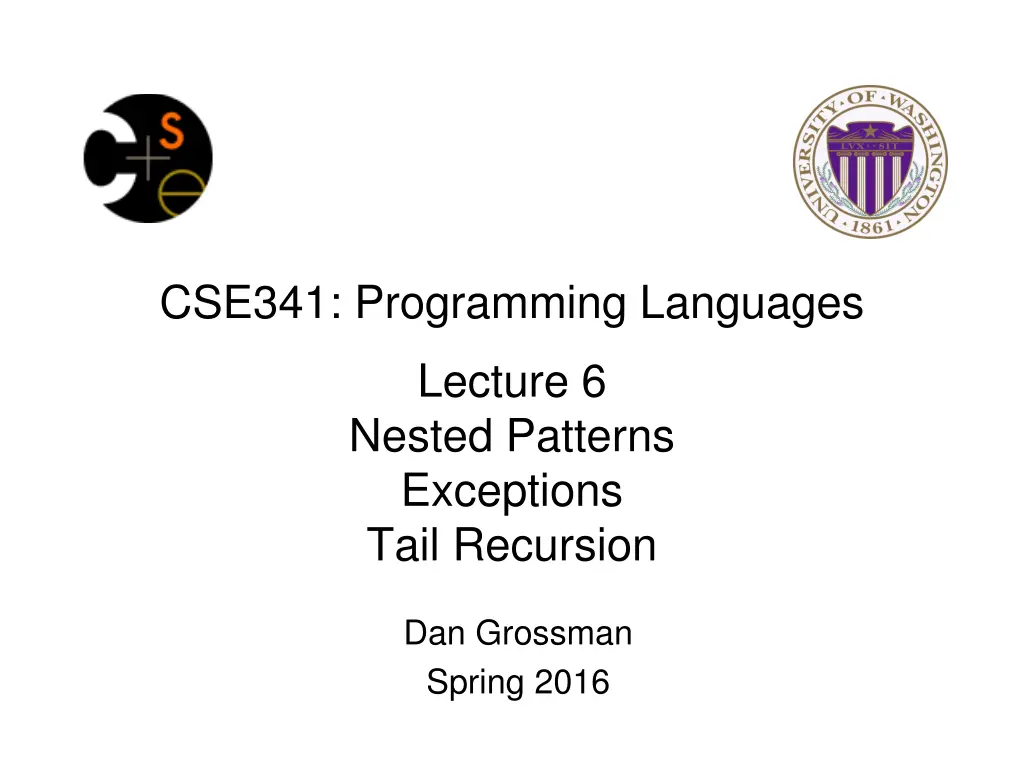 cse341 programming languages